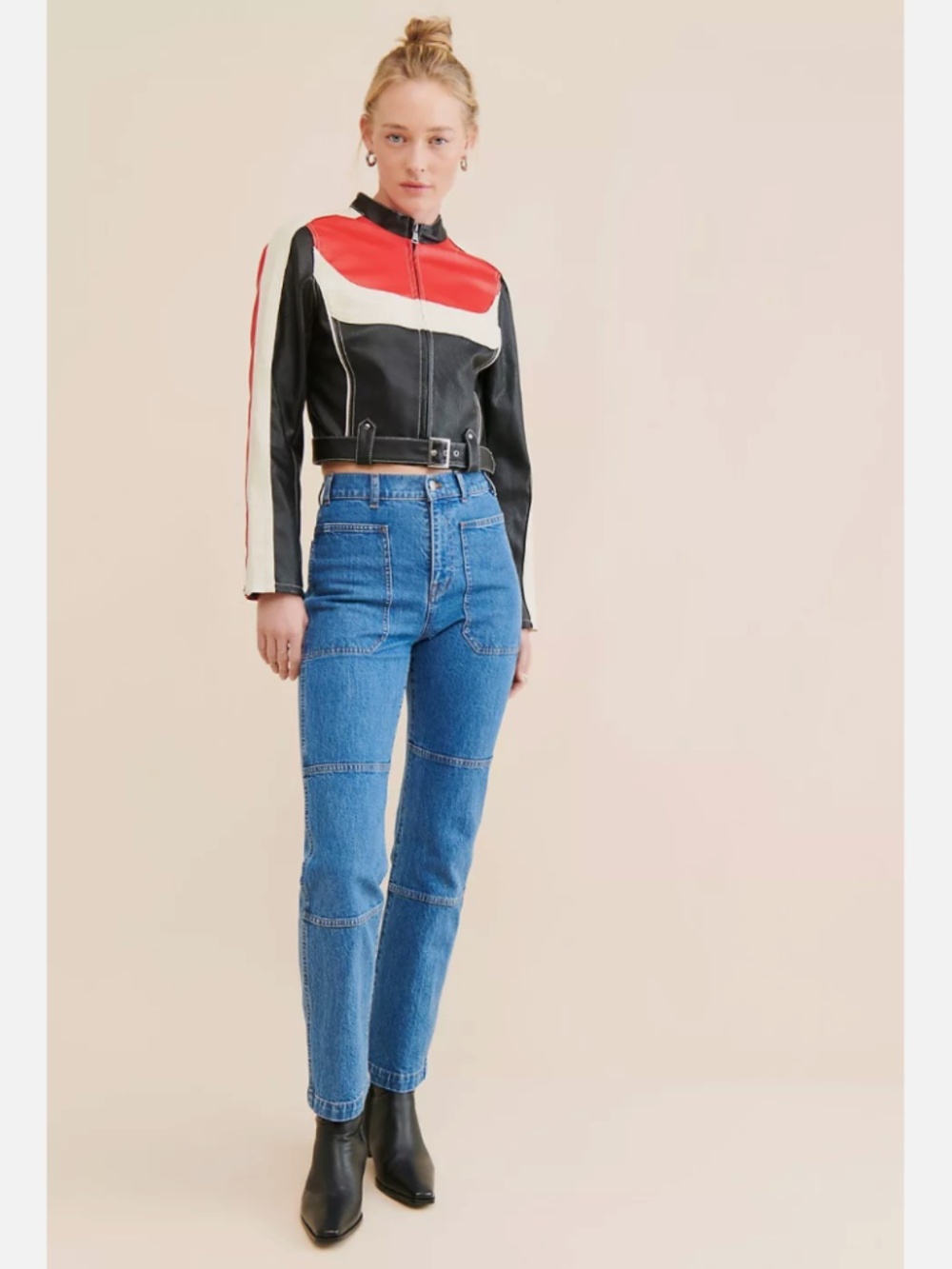 ANTHROPOLOGIE MADEWELL 90'S STRAIGHT UTLITY JEANS